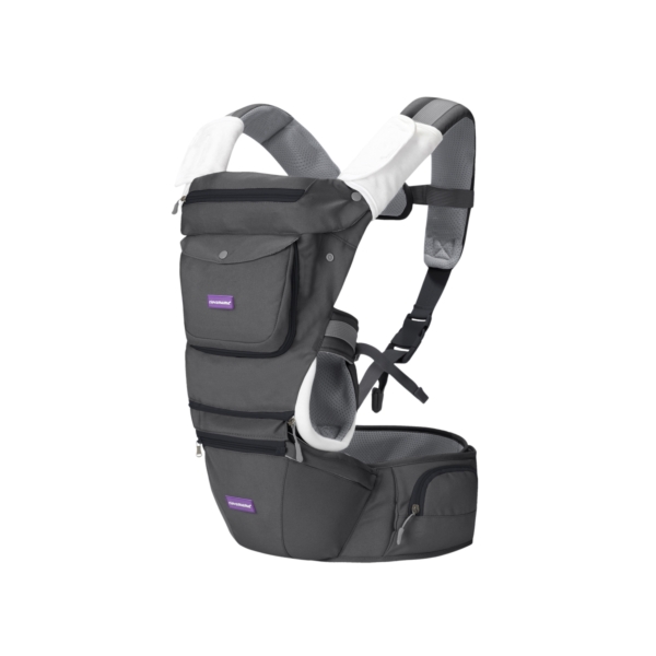 ClevaMama Hip Healthy Baby Carrier-Grey (New 2022)
