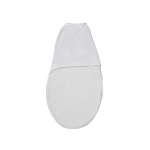 ClevaMama Swaddle to Sleep-White (New 2022)