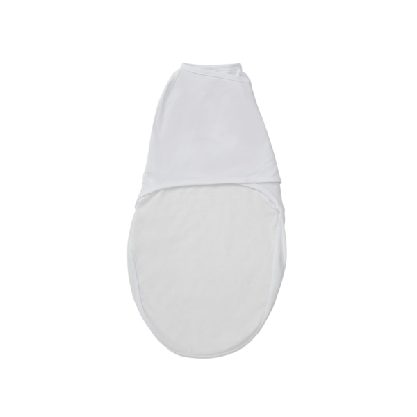 ClevaMama Swaddle to Sleep-White (New 2022)