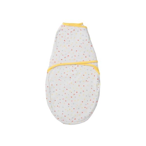 ClevaMama Swaddle to Sleep-Yellow (New 2022)