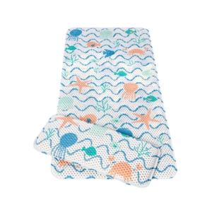 ClevaMama Under the sea Bath Mat & Kneeling Cushion-Blue (New 20