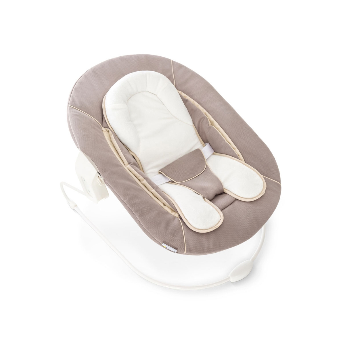 Hauck Alpha 2in1 Bouncer-Stretch Beige (New 2022)