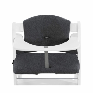 Hauck Alpha Highchair Pad Deluxe-Melange Charcoal (New 2022)