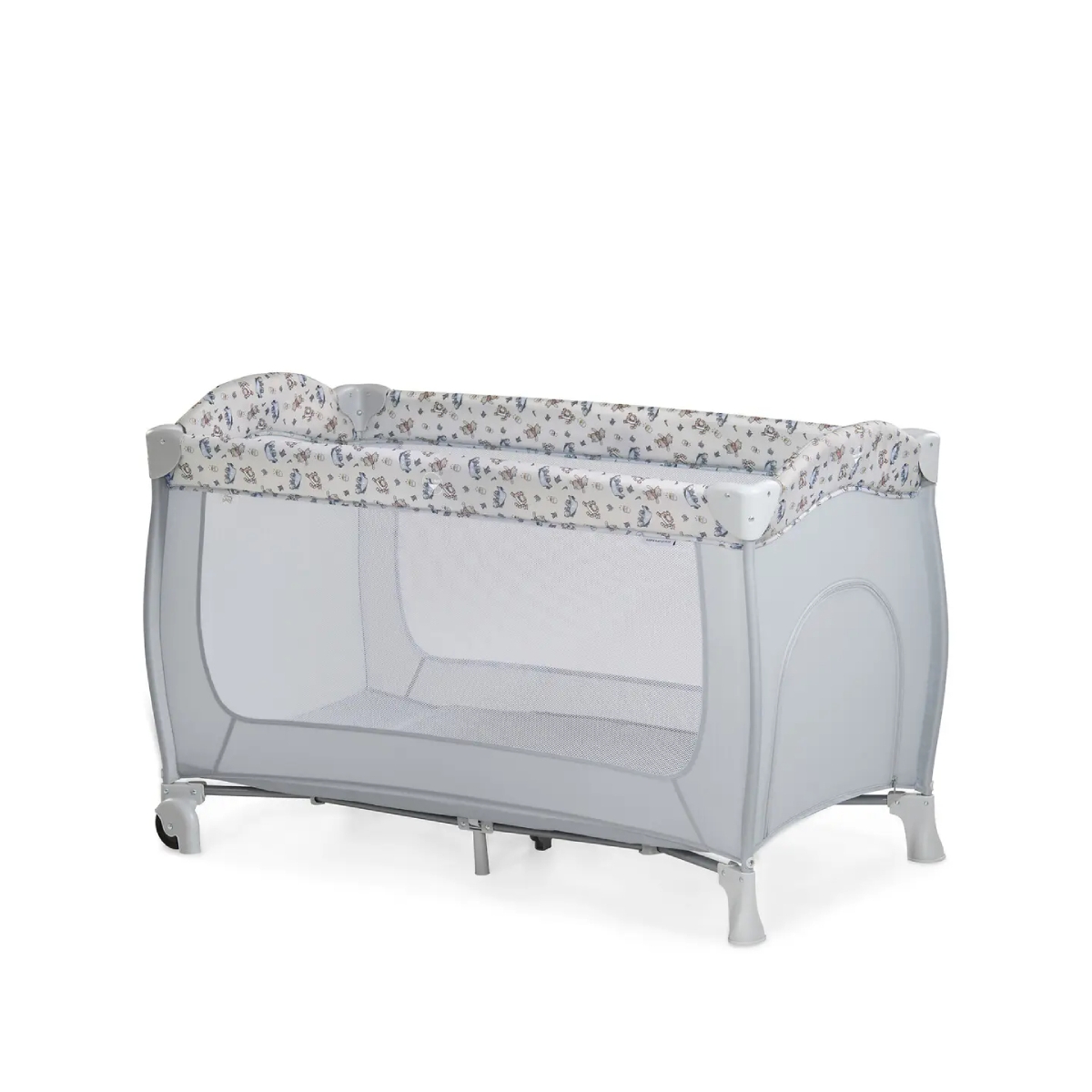 Hauck Disney Pooh Exploring Sleep N Play Go Plus Crib-Grey (New