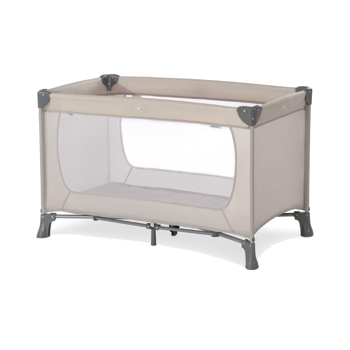 hauck beige travel cot