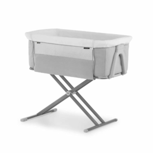 Hauck Face to Me 2 Bedside Crib-Melange Grey (2022)