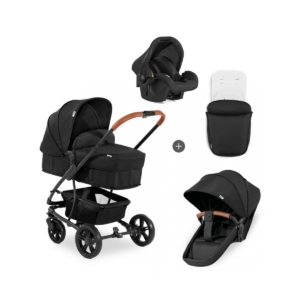Hauck Pacific 4 Shop N Drive 2in1 Travel System-Caviar (New 2022
