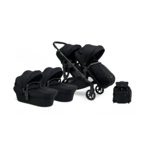 iCandy Orange Twin Pushchair and Carrycot - Black Edition