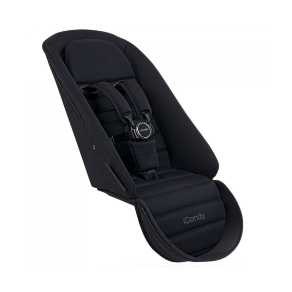 iCandy Peach 7 Second Seat Fabric - Black Edition