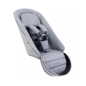 iCandy Peach 7 Second Seat Fabric - Light Grey