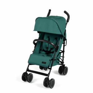 Ickle Bubba Discovery Black Chassis Pushchair-Teal