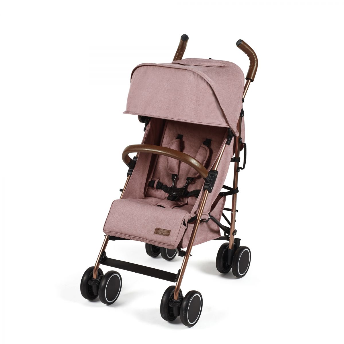 Ickle Bubba Discovery Rose Gold Chassis Pushchair-Dusty Pink