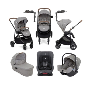 Joie Versatrax (I-Snug & Tilt) 5 Piece Travel System With isofix