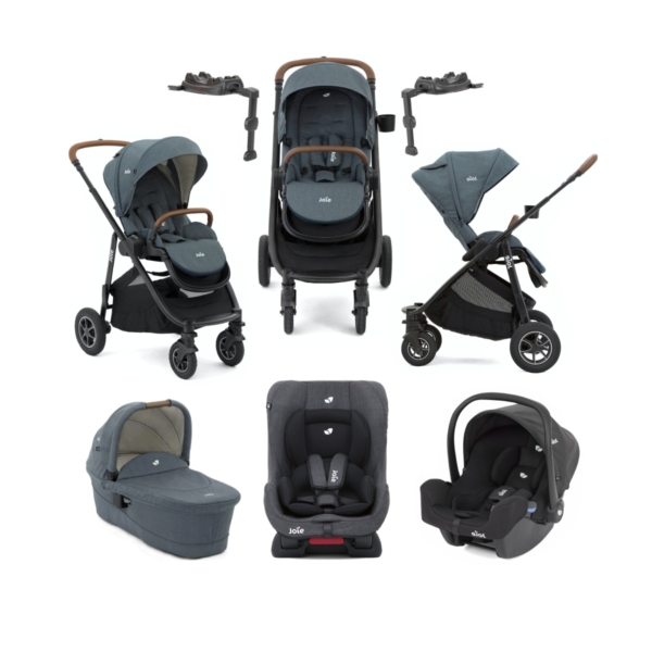 Joie Versatrax (ISnug & Tilt) 5 Piece Travel System With isofix