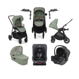 Joie Versatrax (I-Snug & Tilt) 5 Piece Travel System With isofix