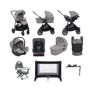 Joie Versatrax (I-Snug & Tilt ) 9 Piece Everything You Need Trav
