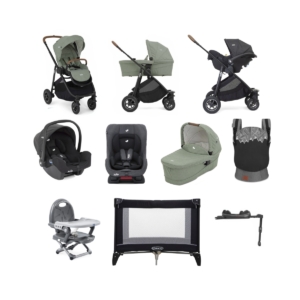 Joie Versatrax (I-Snug & Tilt ) 9 Piece Everything You Need Trav
