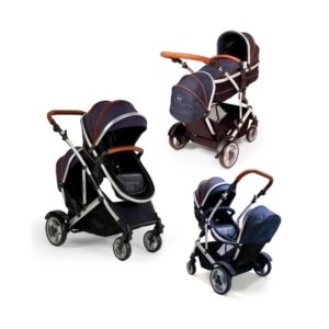 Kids Kargo Duel Ds Baby & Tot Travel System-Navy