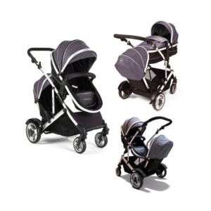 Kids Kargo Duel Ds Baby & Tot Travel System-Silver