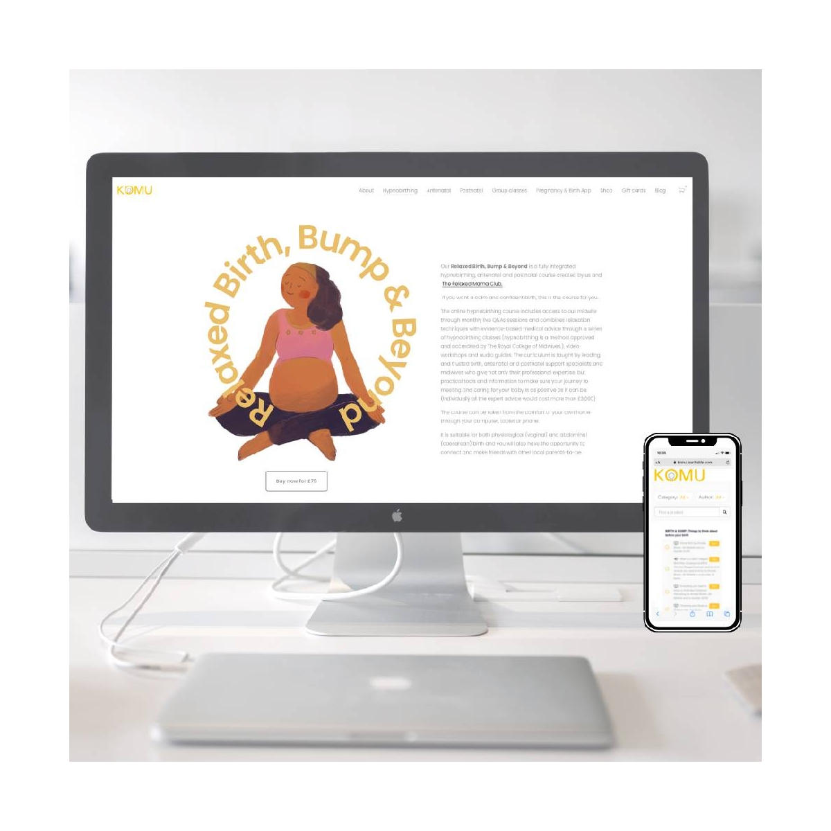 Komu's Relax Birth, Bump and Beyond Hypnobirthing, Antenatal and