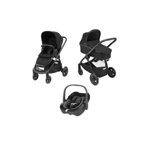 Maxi Cosi Adorra Luxe 360 -3in1 Bundle-Twillic Black