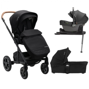 Nuna Mixx Next 5 Piece Pushchair Bundle-Caviar