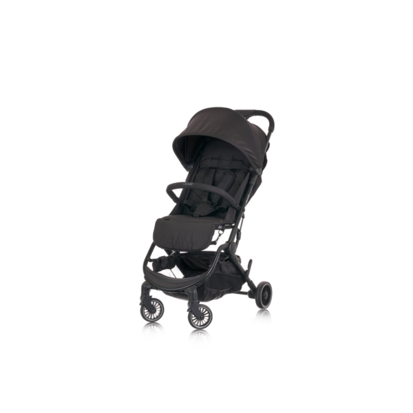 Obaby Roo Stroller with Black Chassis-Black (New 2022)