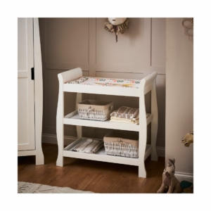 Obaby Stamford Sleigh Open Changing Unit-White