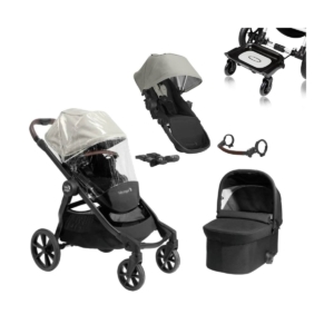 Baby Jogger City Select 2 Double Bundle -Frosted Ivory