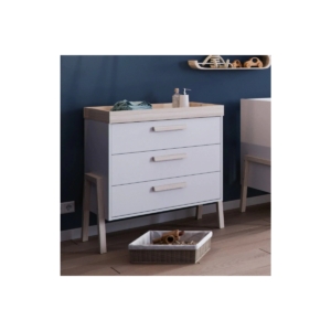 Babystyle Arendelle Dresser Changer-White/Natural