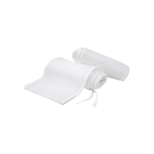 Breathable Baby Classic Cot Liners 2 Sided-White