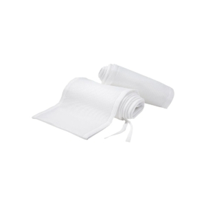 Breathable Baby Crib Liner-White