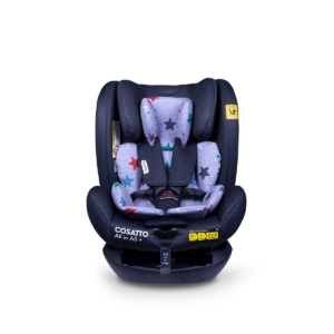 Cosatto All in All + Group 0+123 Car Seat-Grey Megastars