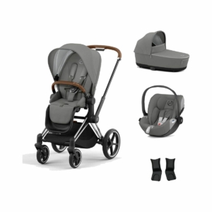 Cybex Priam Chrome Pushchair with Lux Carry Cot & Cloud Z Car Se