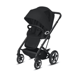 Cybex Talos S Lux Stroller with Black Frame-Deep Black