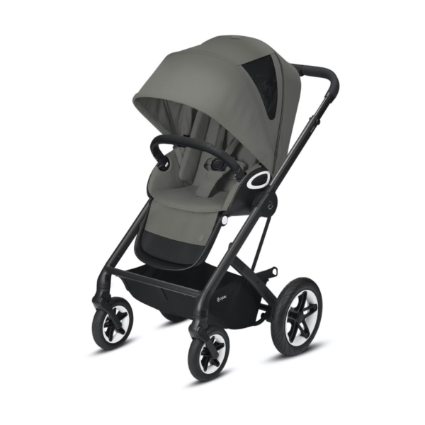 Cybex Talos S Lux Stroller with Black Frame-Soho Grey