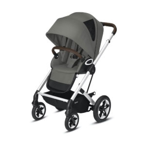 Cybex Talos S Lux Stroller with Silver Frame-Soho Grey