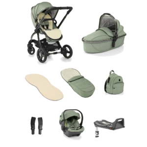 egg® 2 Luxury 3in1 Shell Travel System with ISOFIX Base-Seagras