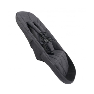 iCandy Orange 2nd Seat Fabric-Dark Slate Marl