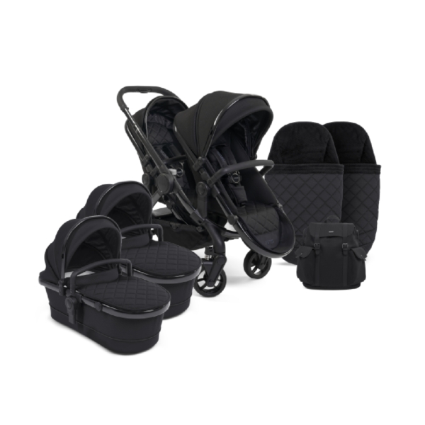 iCandy Peach 7 Cerium Designer Twin Pushchair Bundle