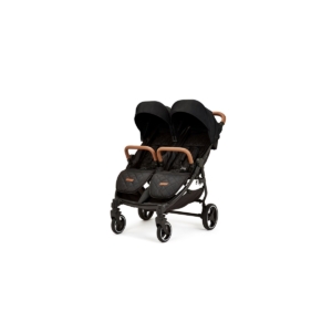 Ickle Bubba Venus Double Stroller-Black (ES)