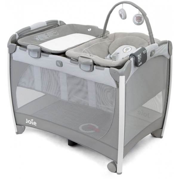 Joie Excursion Change & Bounce Travel Cot-Portrait