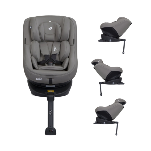 Joie Spin 360 Group 0+/1 ISOFIX Car Seat-Grey Flannel