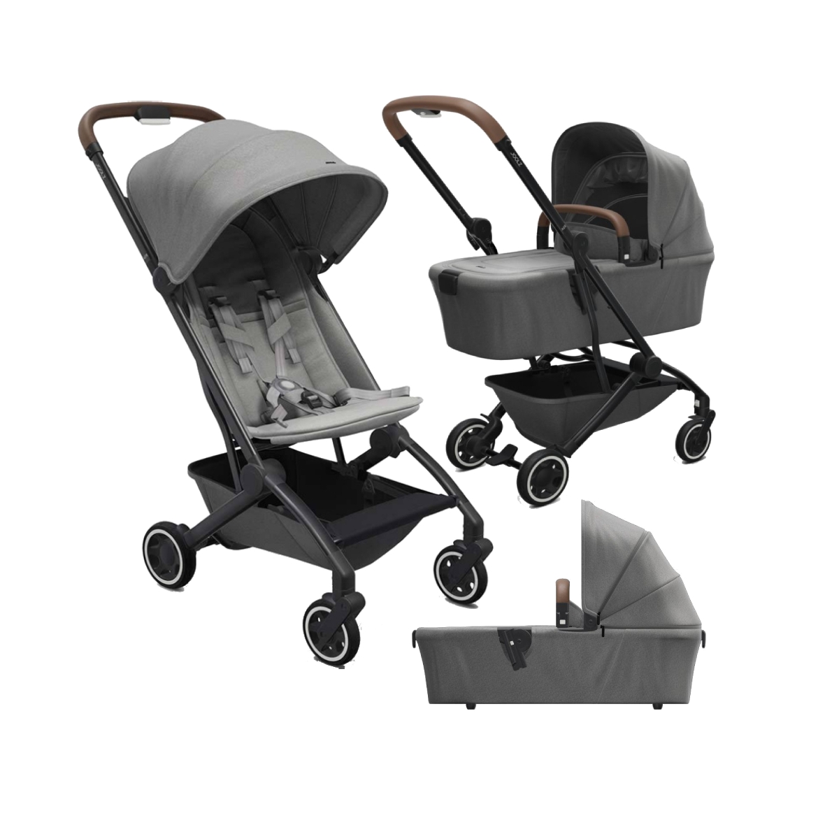 Joolz Aer 2in1 Pram System-Delightful Grey (ES)