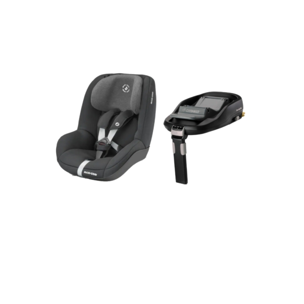Maxi-Cosi Pearl & FamilyFix Isofix Base Bundle-Authenticate Blac