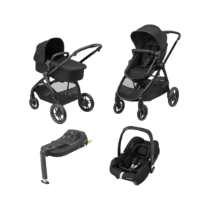 Maxi Cosi Zelia3 Luxe 3in1 Travel System-Twillic Black