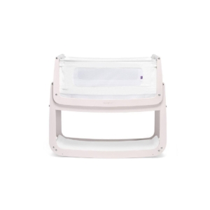 SnuzPod4 Bedside Crib with Mattress-Rose White (ES)