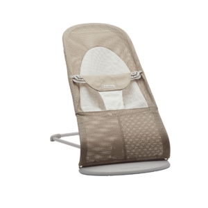 BABYBJÖRN Balance Soft Mesh Bouncer-Mesh Grey Beige/White (New