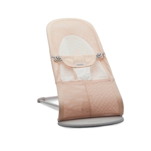 BABYBJÖRN Balance Soft Mesh Bouncer-Pearly Pink/White (New 2022