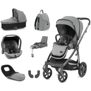 BabyStyle Oyster 3 City grey Finish Luxury Capsule Travel System